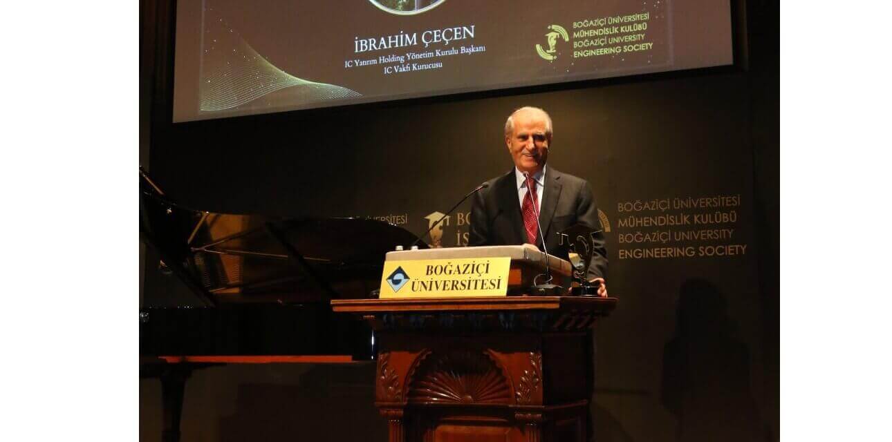 IC Holding Yönetim Kurulu Başkanı İbrahim Çeçen’e “Hayat Boyu Başarı Ödülü”
