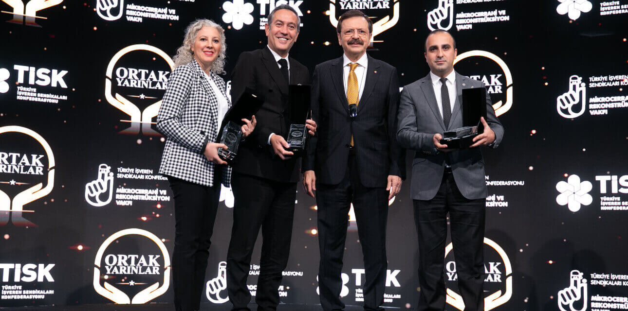ICA was awarded in the 'Green Transformation' Category at the TİSK - A Shared Tomorrow Award Program.