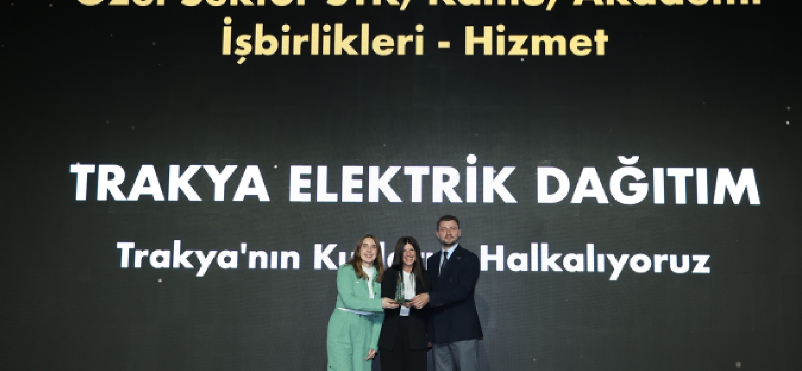 Sürdürülebilirlik Akademisi’nden TREDAŞ’a “İş Birliği” Ödülü