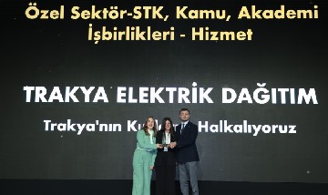 Sürdürülebilirlik Akademisi’nden TREDAŞ’a “İş Birliği” Ödülü