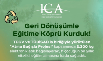 Elektronik Atıklar Geleceğe Dönüştü: 11 Çocuğa Eğitim Desteği